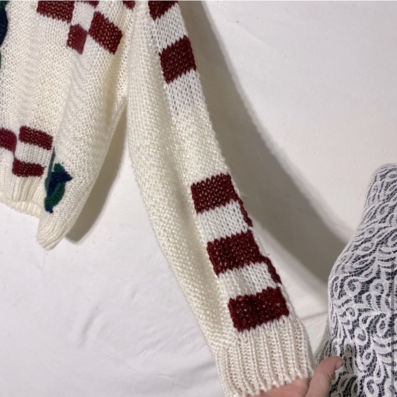 Vintage Cricketeer Chunky Knit Crew Neck Sweater XL - Picture 6 of 16